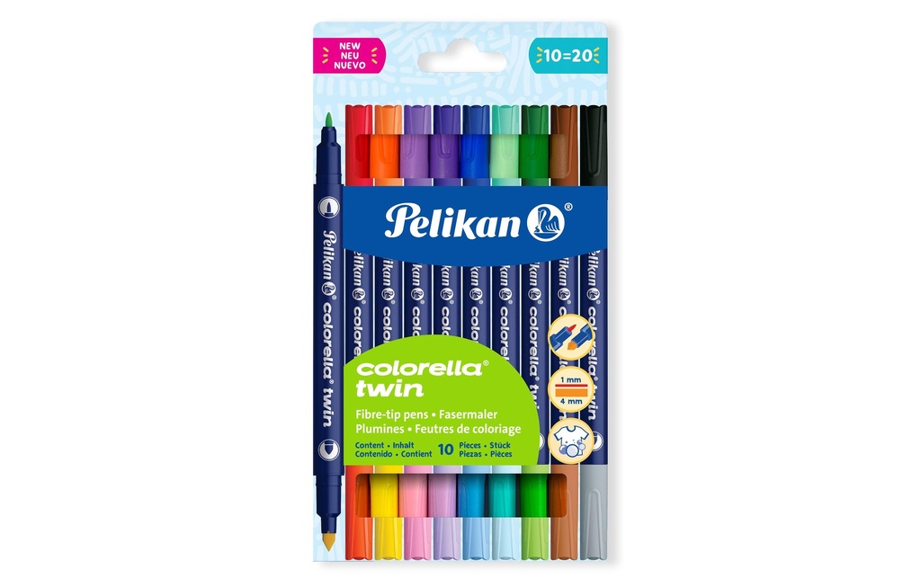 Pelikan Crayon feutre Colorella Twin