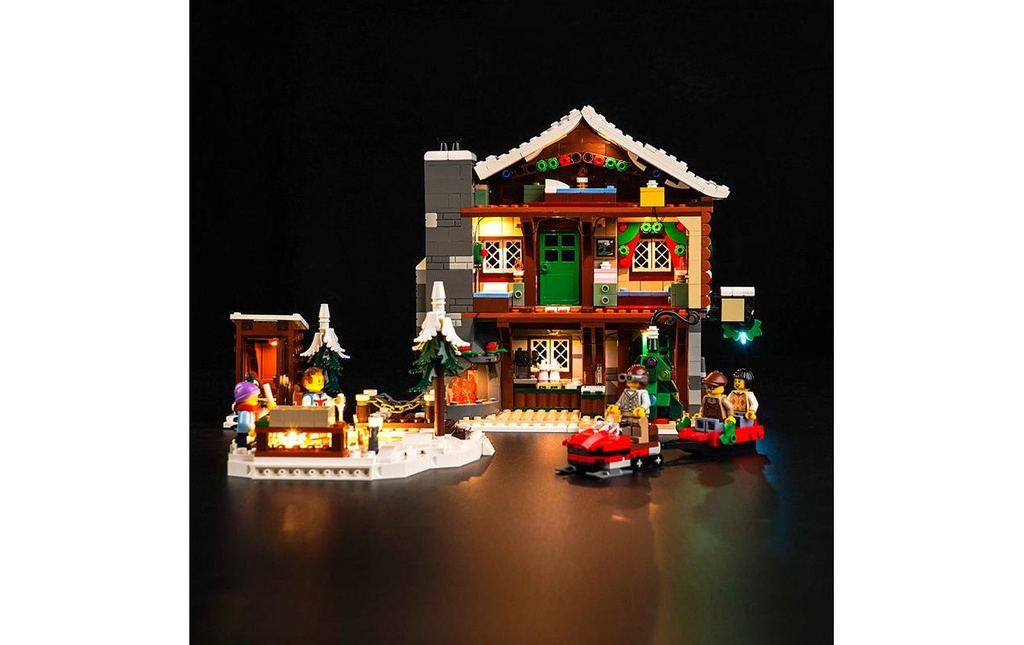 BrickBling Lumières-LED pour LEGO® Chalet d'alpage (10325)