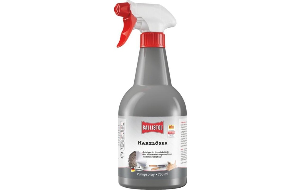 Ballistol Dissolvant pour résine 0.75 l