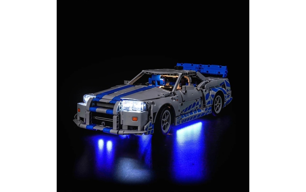 BrickBling Lumières-LED pour LEGO® Nissan Skyline GT-R bolide (42210)