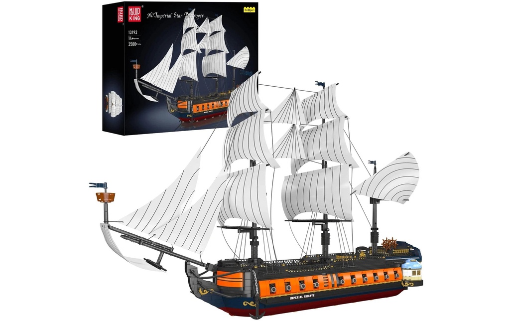 Mould King Star Destroyer impérial Kit de briques de serrage Nautik Marine