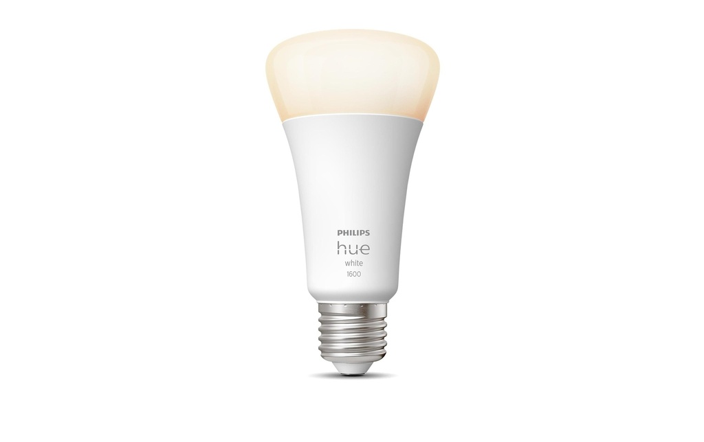 Philips Hue Ampoules White E27 pack individuel 1600 lm