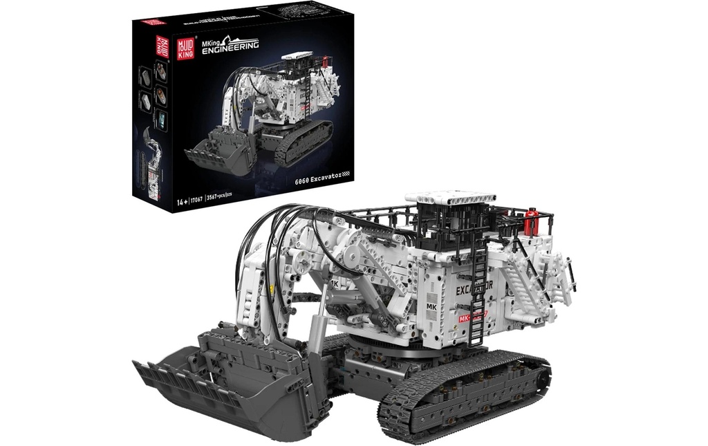 Mould King Pelleteuse 6060 Modèle réduit d'engin de chantier télécommandé