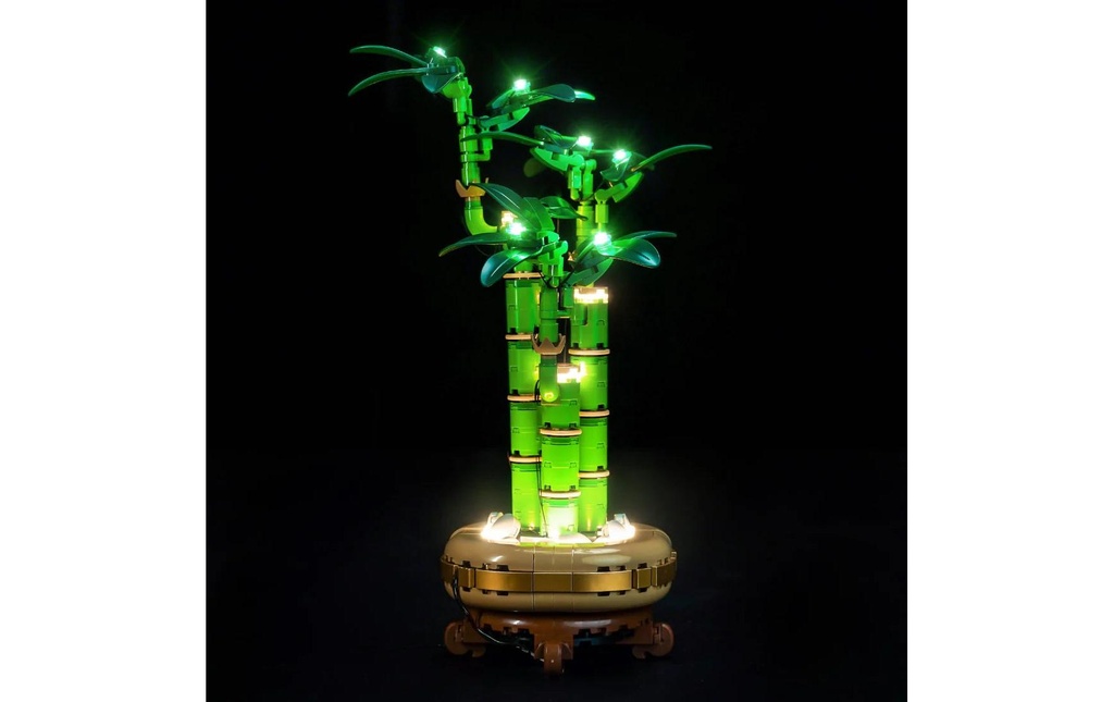 BrickBling Lumières-LED pour LEGO® Bambou de la chance (10344)