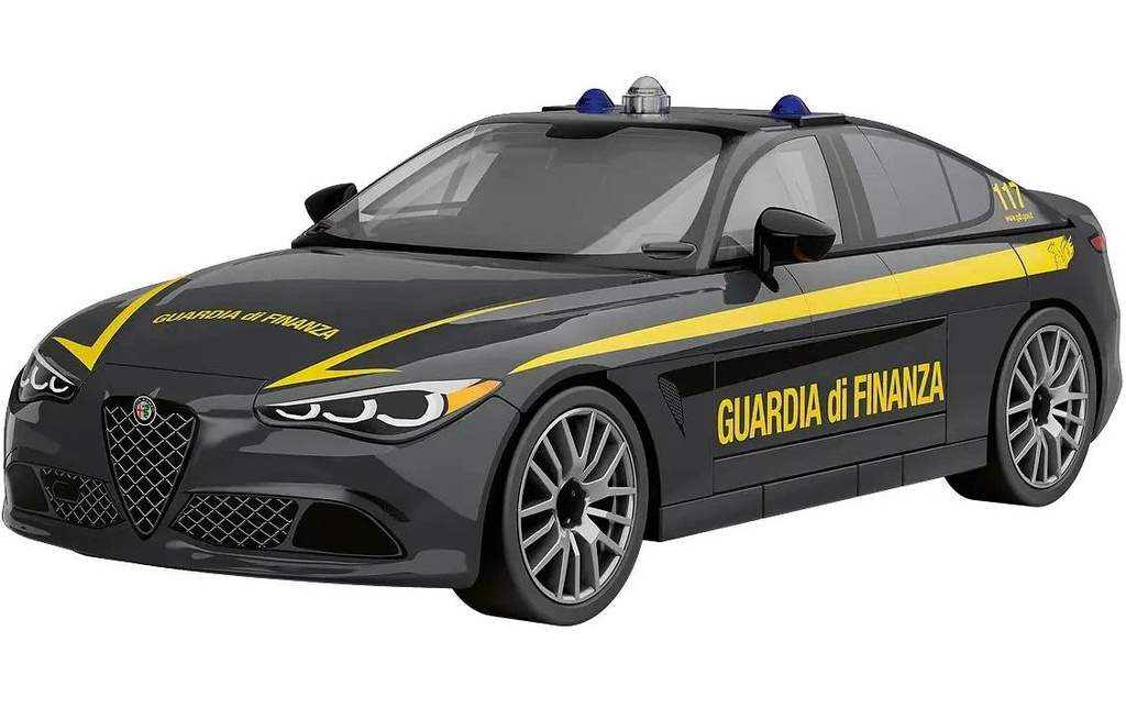 COBI Modèle construction Alfa Romeo Giuilia Quadrifoglio Finanza 1:35