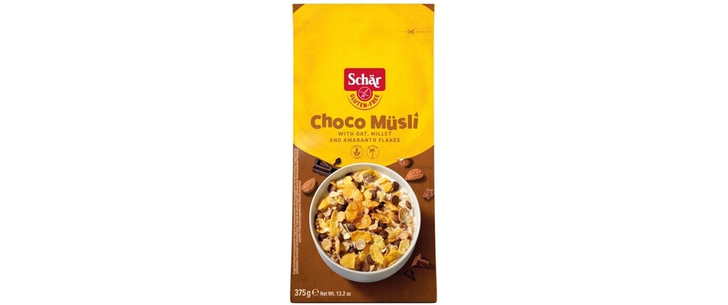Dr.Schär Choco Muesli sans gluten 375 g