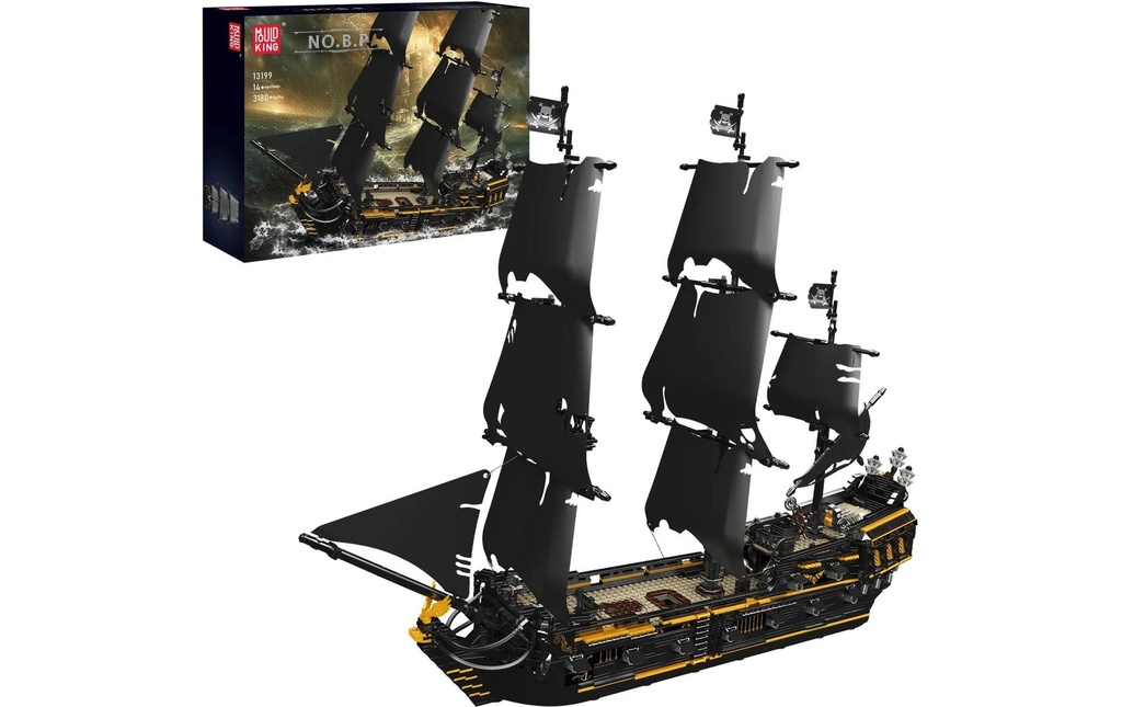 Mould King Perle noire Nautik Piraten Jeu de cubes à pince