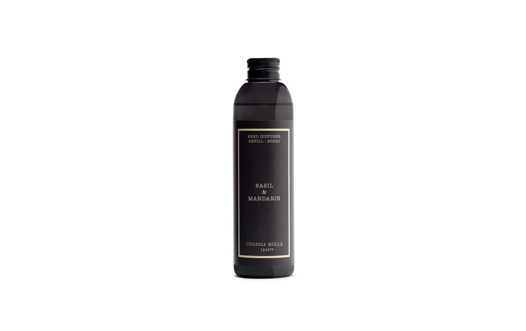 Cerería Mollá Diffuseur Basil & Mandarin 200 ml