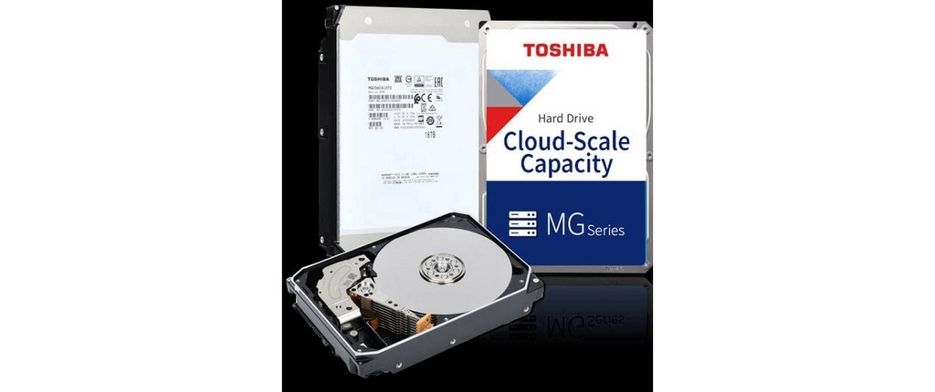 Toshiba Disque dur Enterprise Capacity MG11ACA 3.5 SATA 20 TB