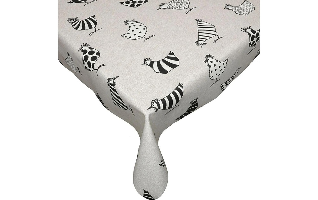 Hubatka Nappe Megaline, Poules, 140 x 220 cm