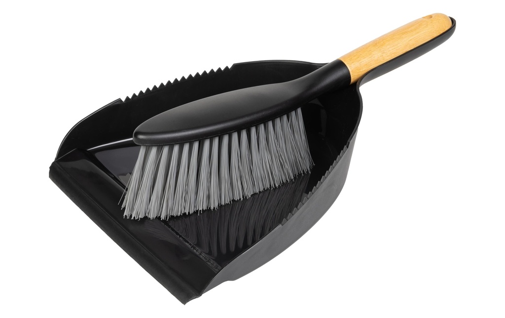 FURBER Garniture de balayage bambou, noir