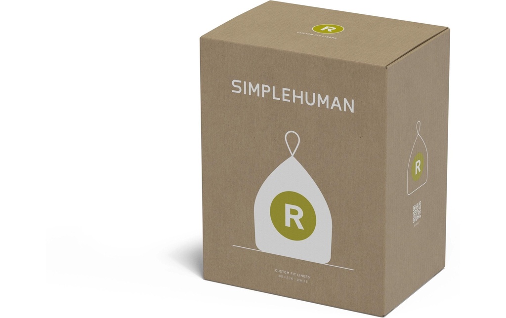 Simplehuman Sacs poubelle Code R, 10 l, 100 pièces