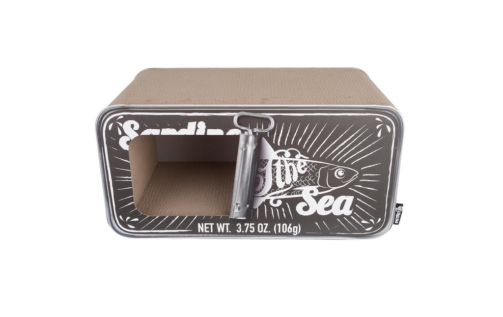 District 70 Meuble à gratter pour chat Sardine, Blanc