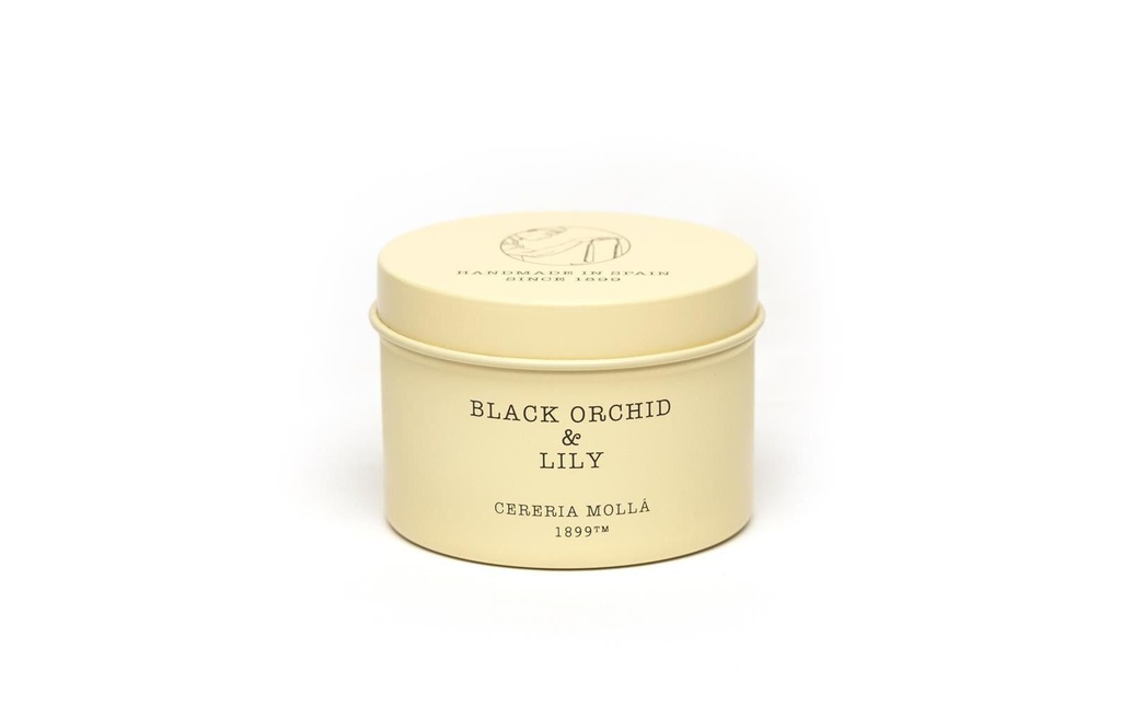 Cerería Mollá Bougie parfumée Black Orchid & Lily 90 g