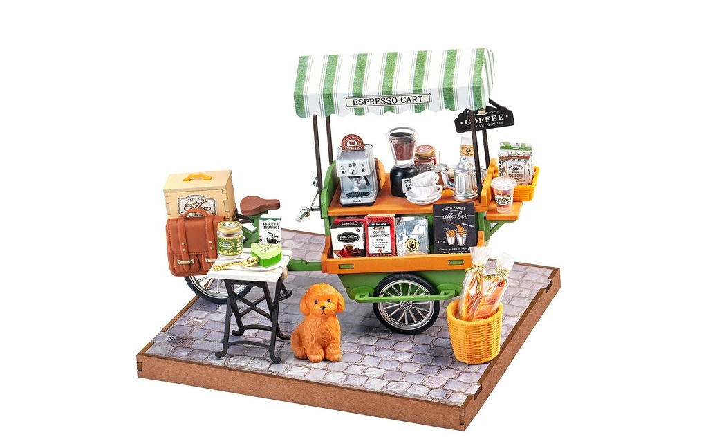 Rolife Kits de montage Carton à café aromatique 1:20