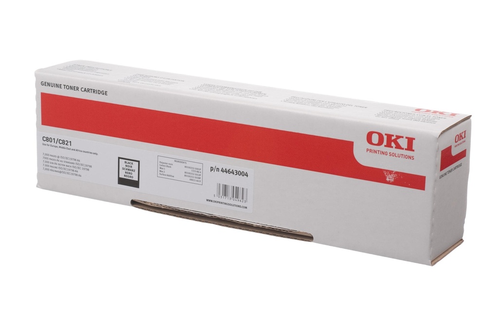 OKI Toner 44643004 noir