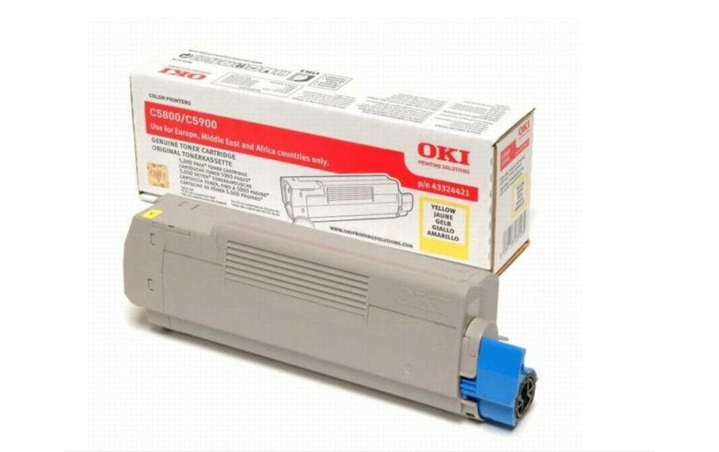 OKI Oki toner 43324421 yellow