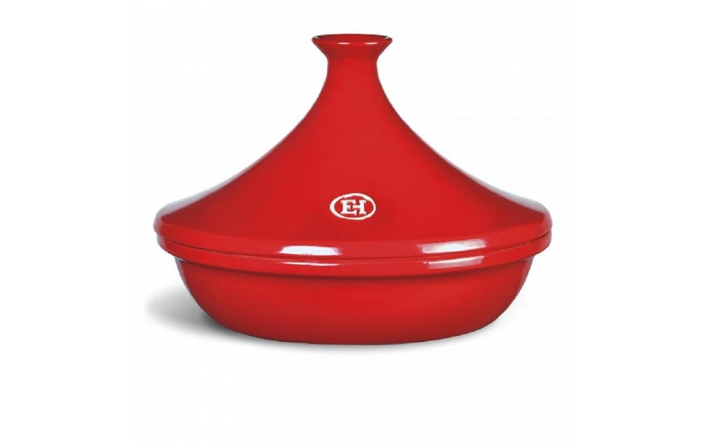 Emile Henry Plat à tajine Tajine 32 cm, rouge
