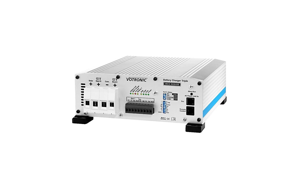 Votronic Contrôleur de charge solaire VBCS 30/20/250 Triple-CI