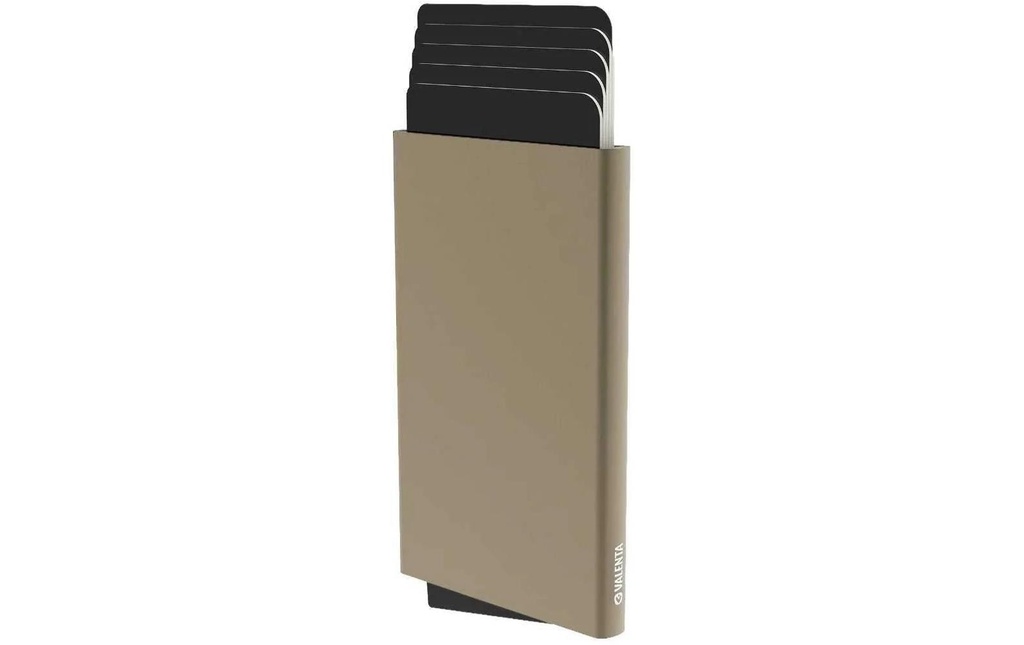Valenta Cardprotector Alu MagSafe Plus Titanium Gold