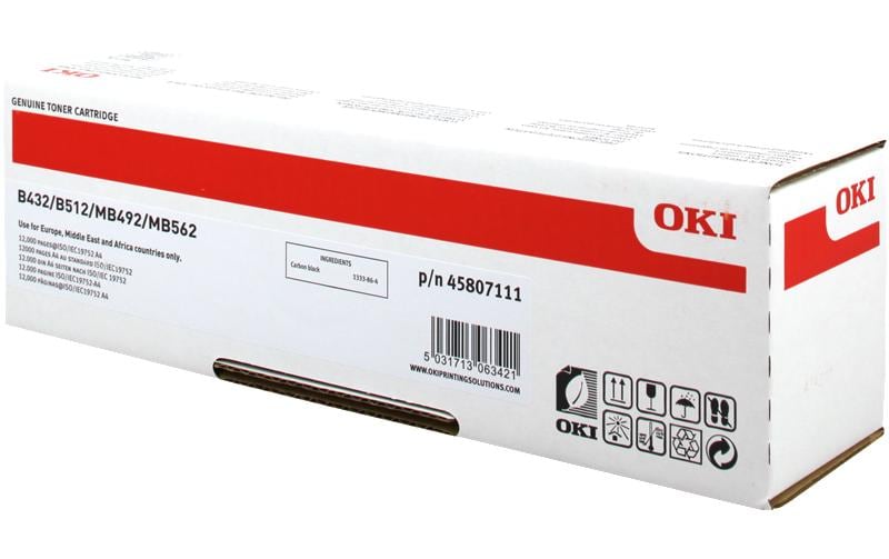 OKI Oki toner 45807111 black