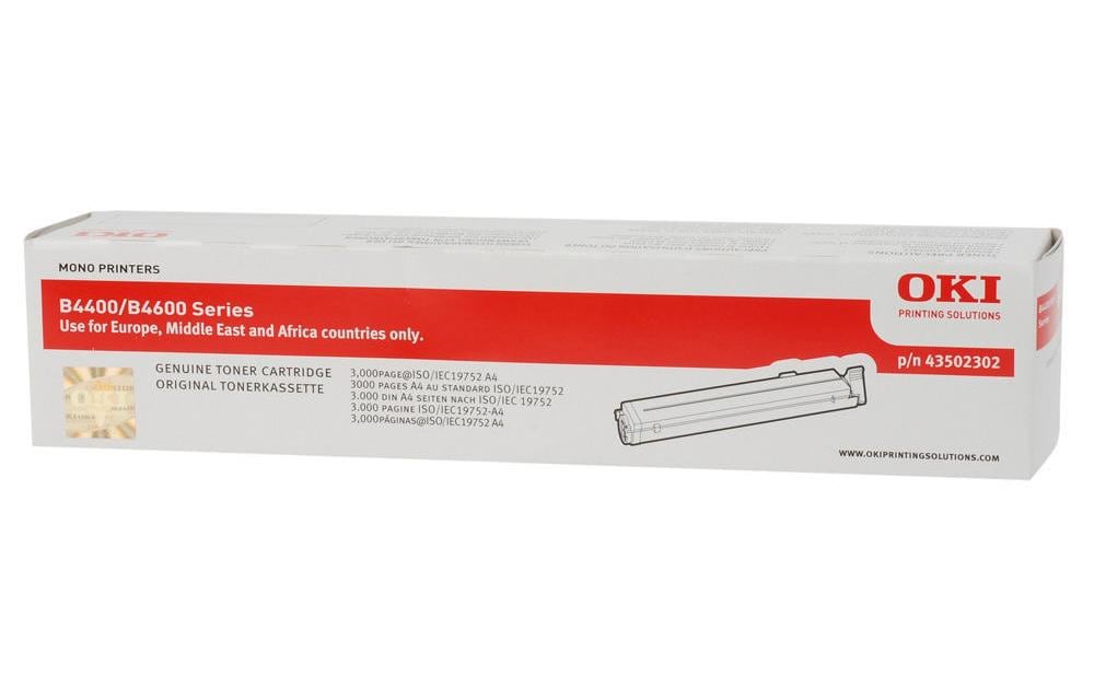 OKI Oki toner 43502302 noir
