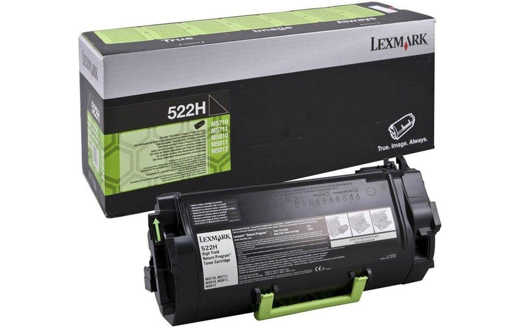 LEXMARK Lexmark toner ret. 52D2H00 bk