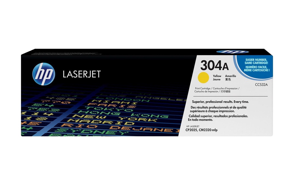 HP HP toner 304A yellow