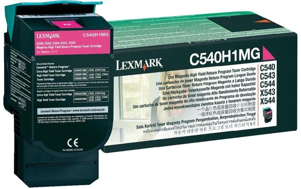 LEXMARK Lexmark toner ret. C540H1MG ma