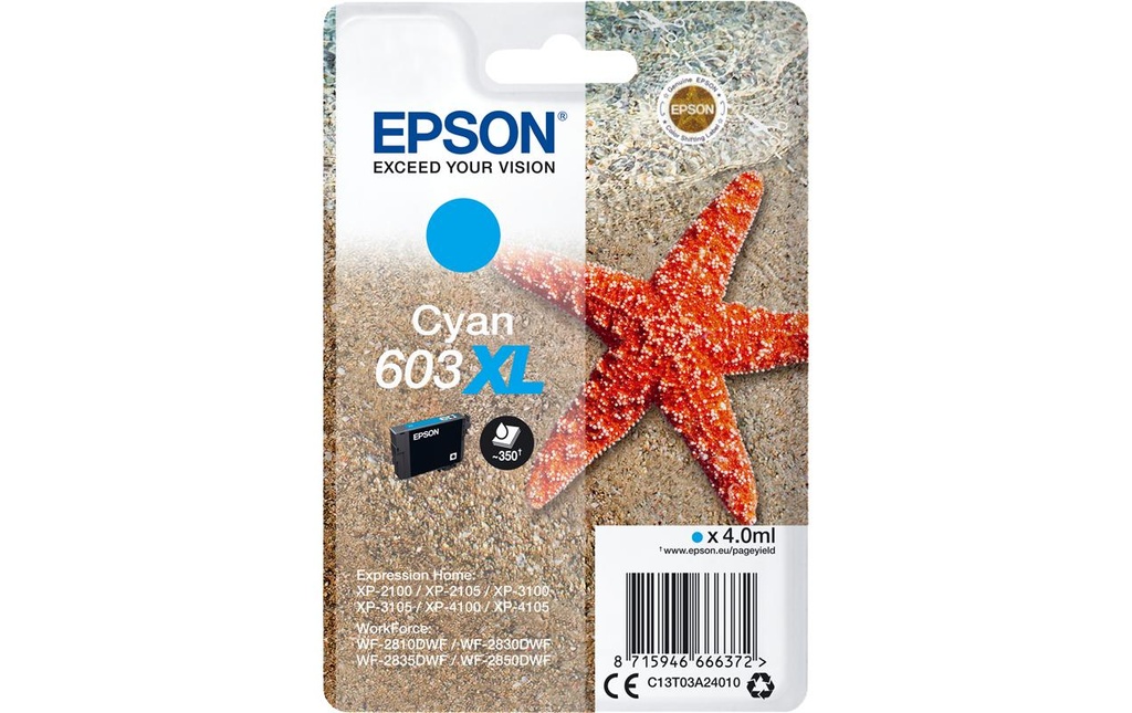 EPSON Epson cart.encre 603XL cyan