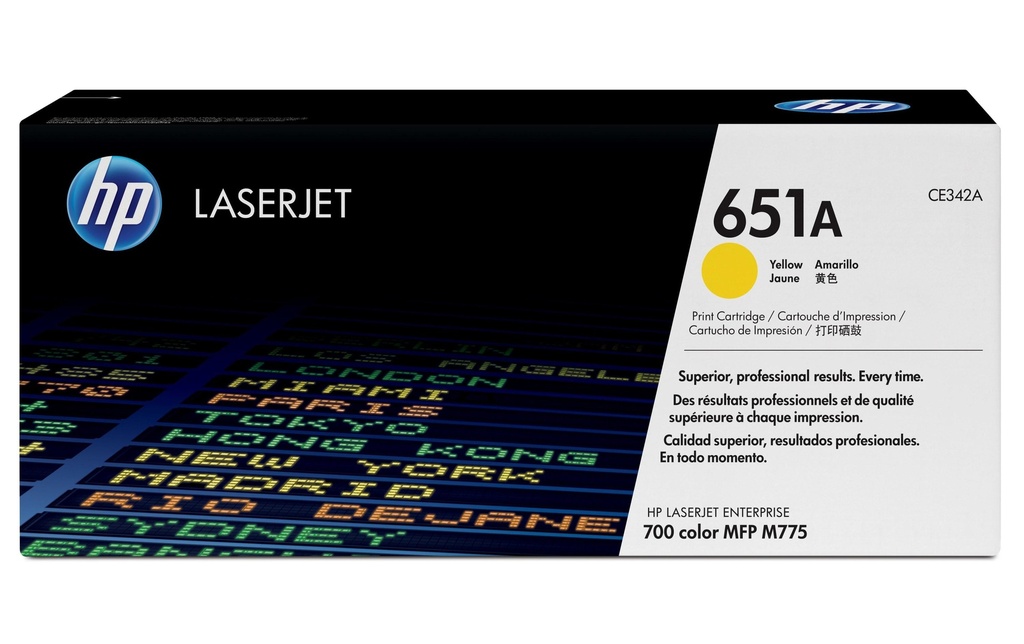 HP HP toner 651A yellow