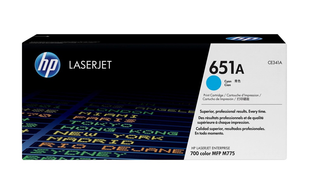 HP HP toner 651A cyan