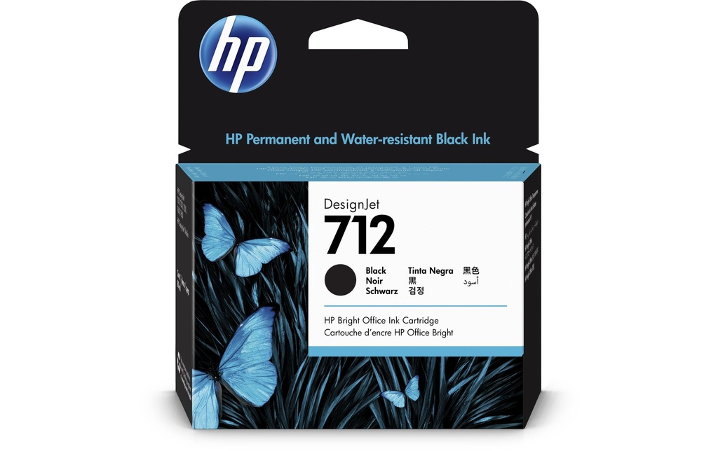 HP HP cart.d'encre 712 3ED71A bk