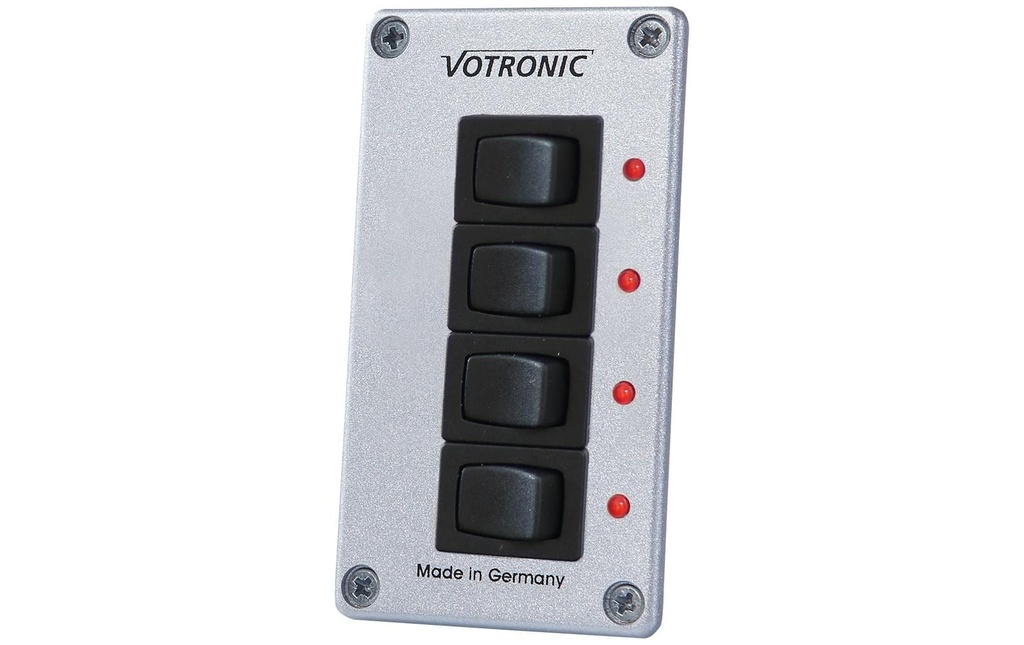Votronic Panneau d'interrupteurs 4S 12/24