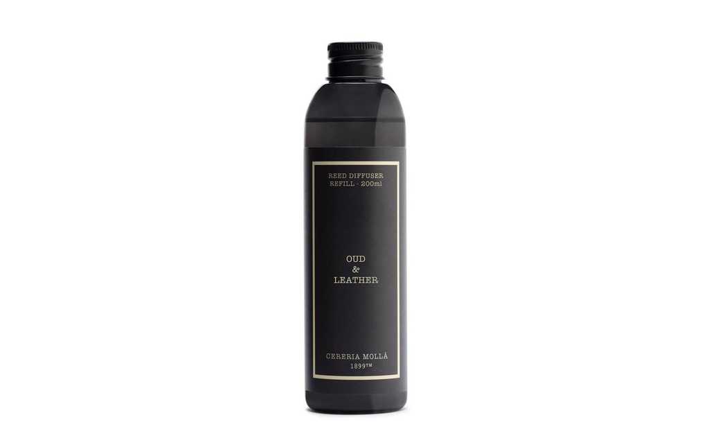 Cerería Mollá Recharge Oud & Leather 200 ml