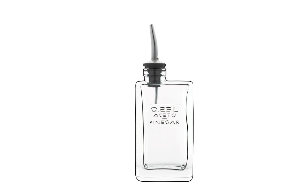 Luigi Bormioli Vinaigrier Optima 25 cl, Transparent
