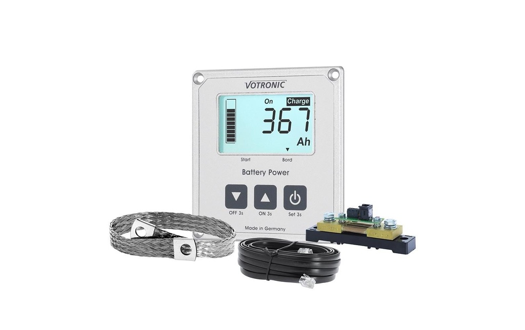 Votronic Ordinateur à piles LCD 200 S
