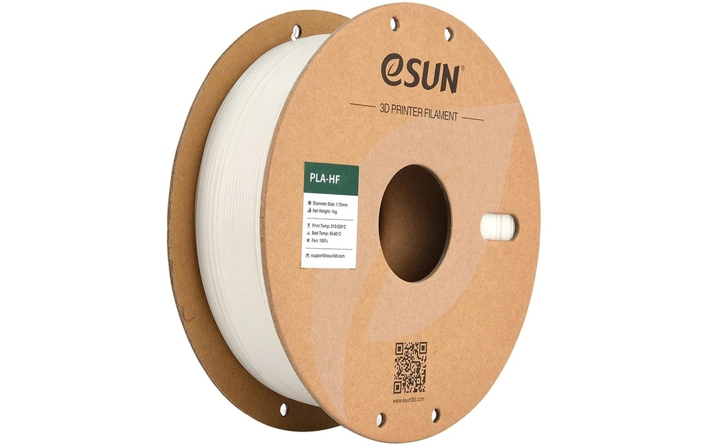 eSun Filament PLA HF Blanc 1.75 mm 1 kg
