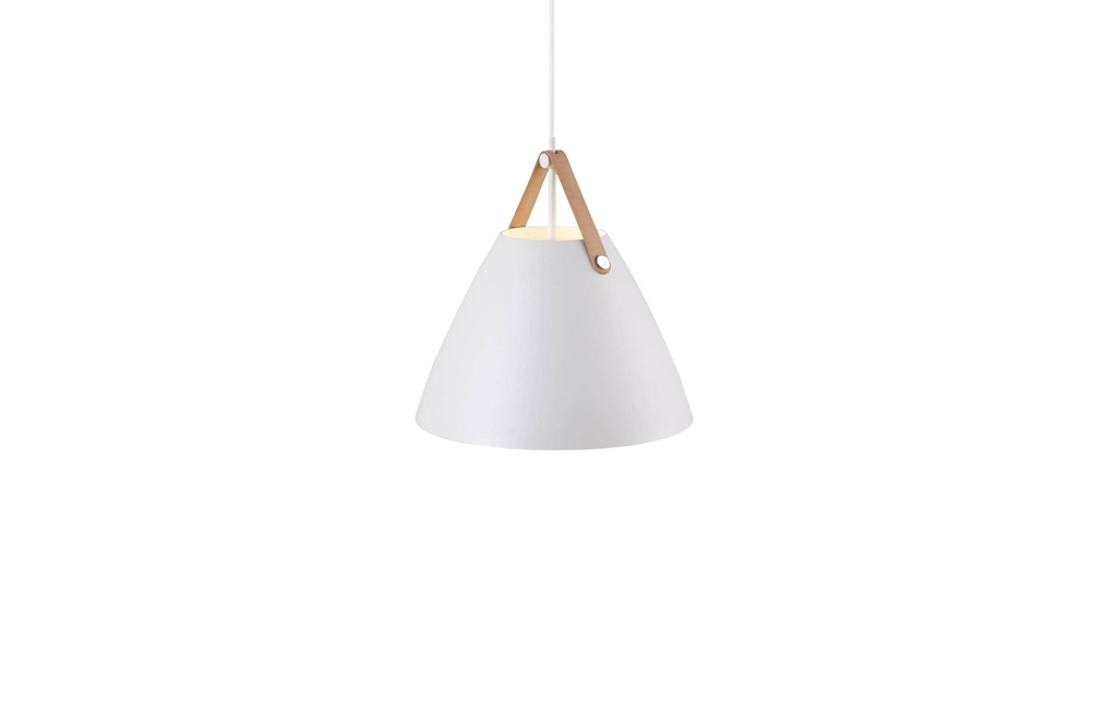 Nordlux DFTP Lampe suspendue STRAP 36 E27, max. 40W, IP20, blanc