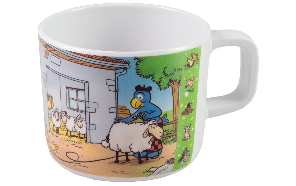 Berndorf Tasse Globi Ferme 250 ml, Multicolore/Blanc