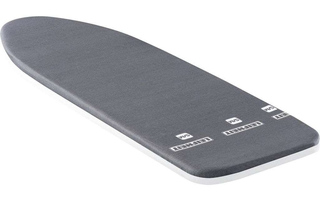 Leifheit Housse de planche à repasser Cotton Classic S/M Noir Noir