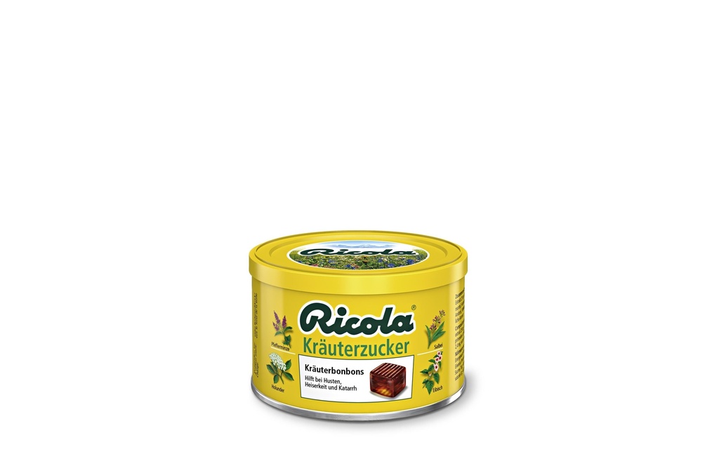 Ricola Bonbons Boîte de sucre aux herbes 100 g