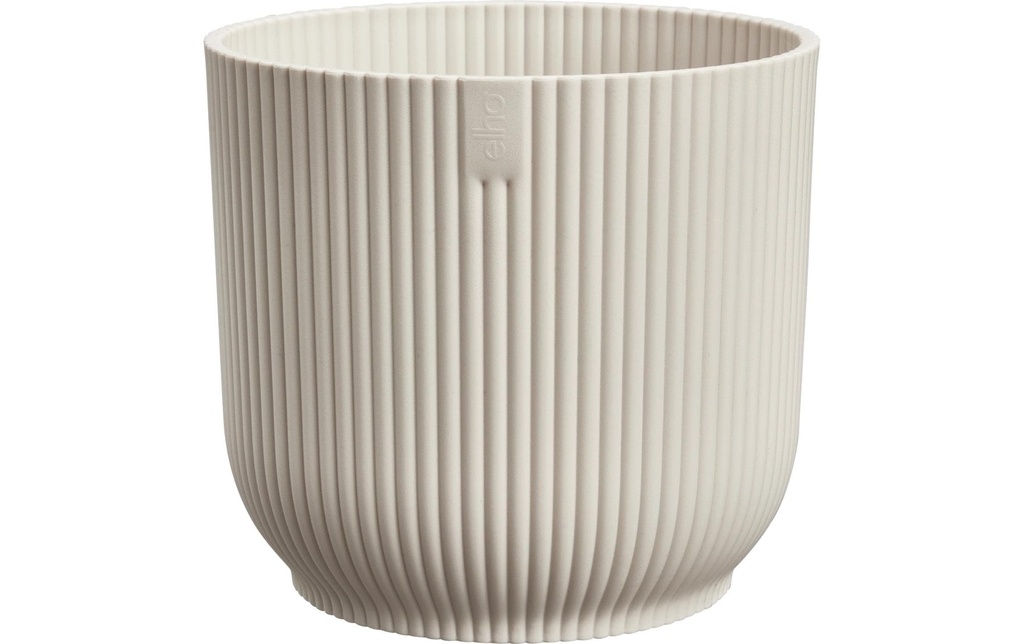 Elho Pot de fleur Vibes Fold 2.4 l, blanc de lin