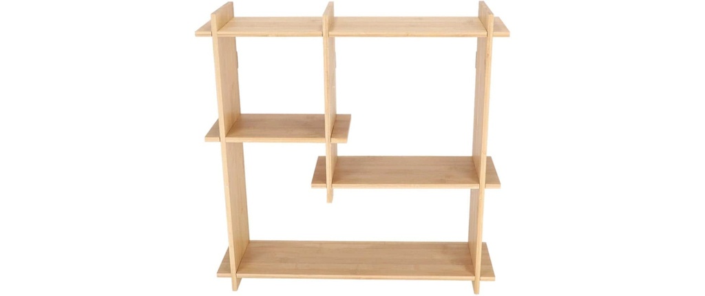Esschert Design Supports pour plantes L bambou acier 55 x 55 cm