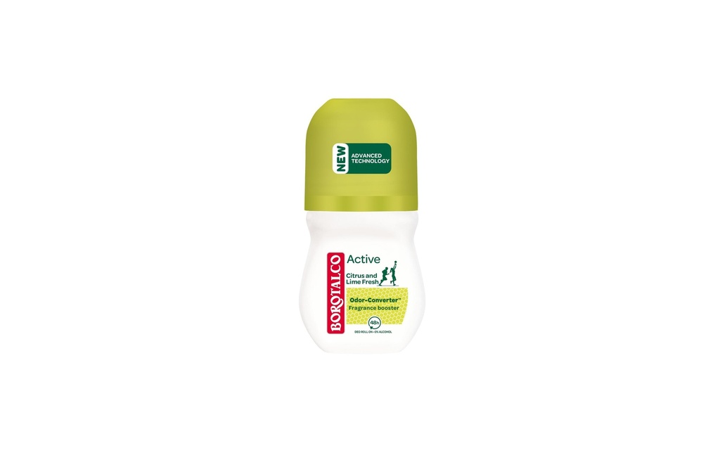 Borotalco Déodorant en rouleau Active Green Fresh  50 ml
