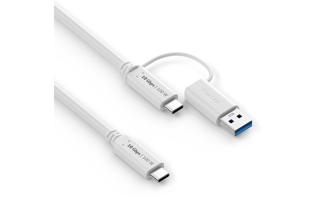 PureLink iSeries Câble USB C-C, embout USB-A USB-C - USB-A/USB-C 0.5 m