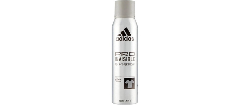 adidas Déodorant en aérosol 48h Pro Invisible 150 ml