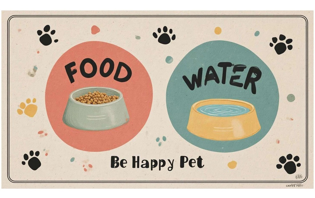 Paws & Whiskers Tapis pour écuelle Paspet3