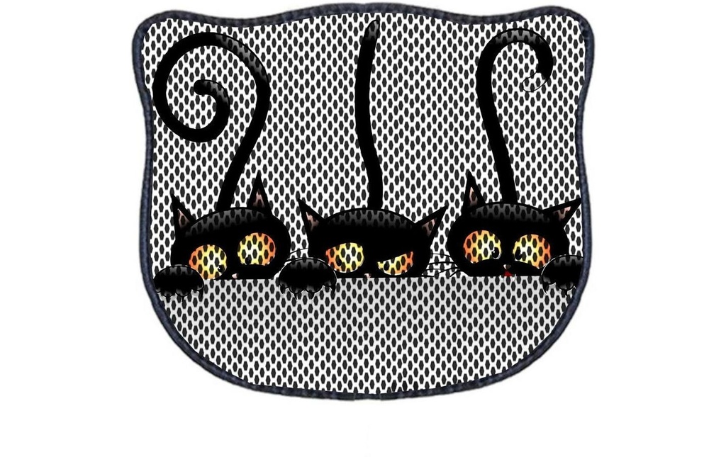 Paws & Whiskers Tapis Tapis chat Kdkafa0127