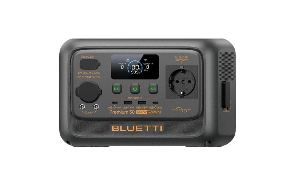 BLUETTI Station de charge Premium 30 V2 320 Wh